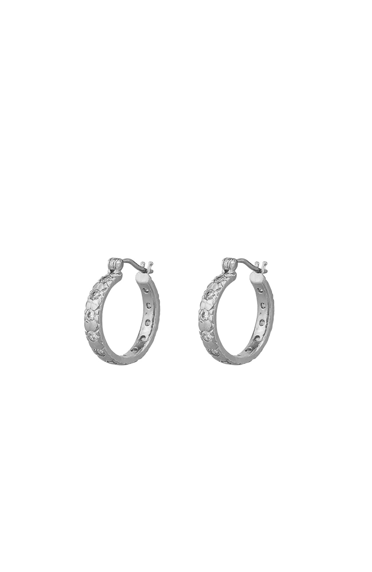 Diana Hoops Silver