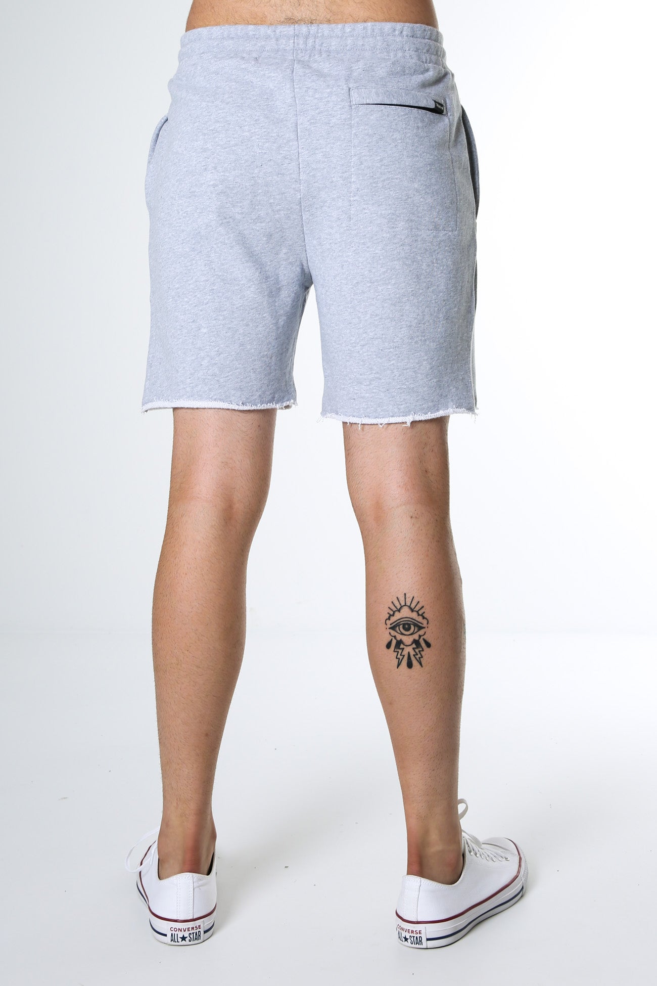 ES Fleece Short Grey Marle