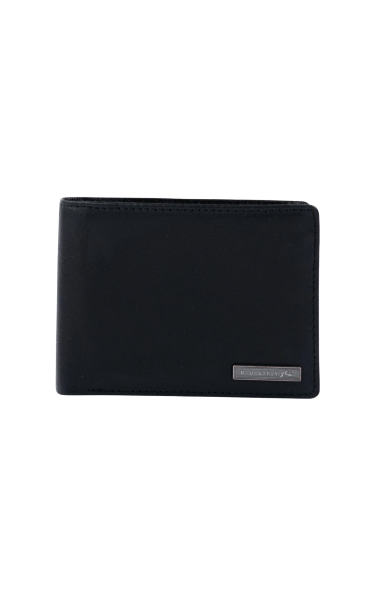 High River 2 Leather Wallet Black