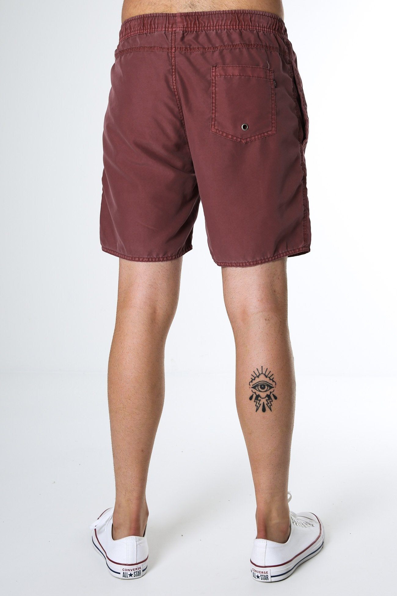 Illusion Short Burgandy