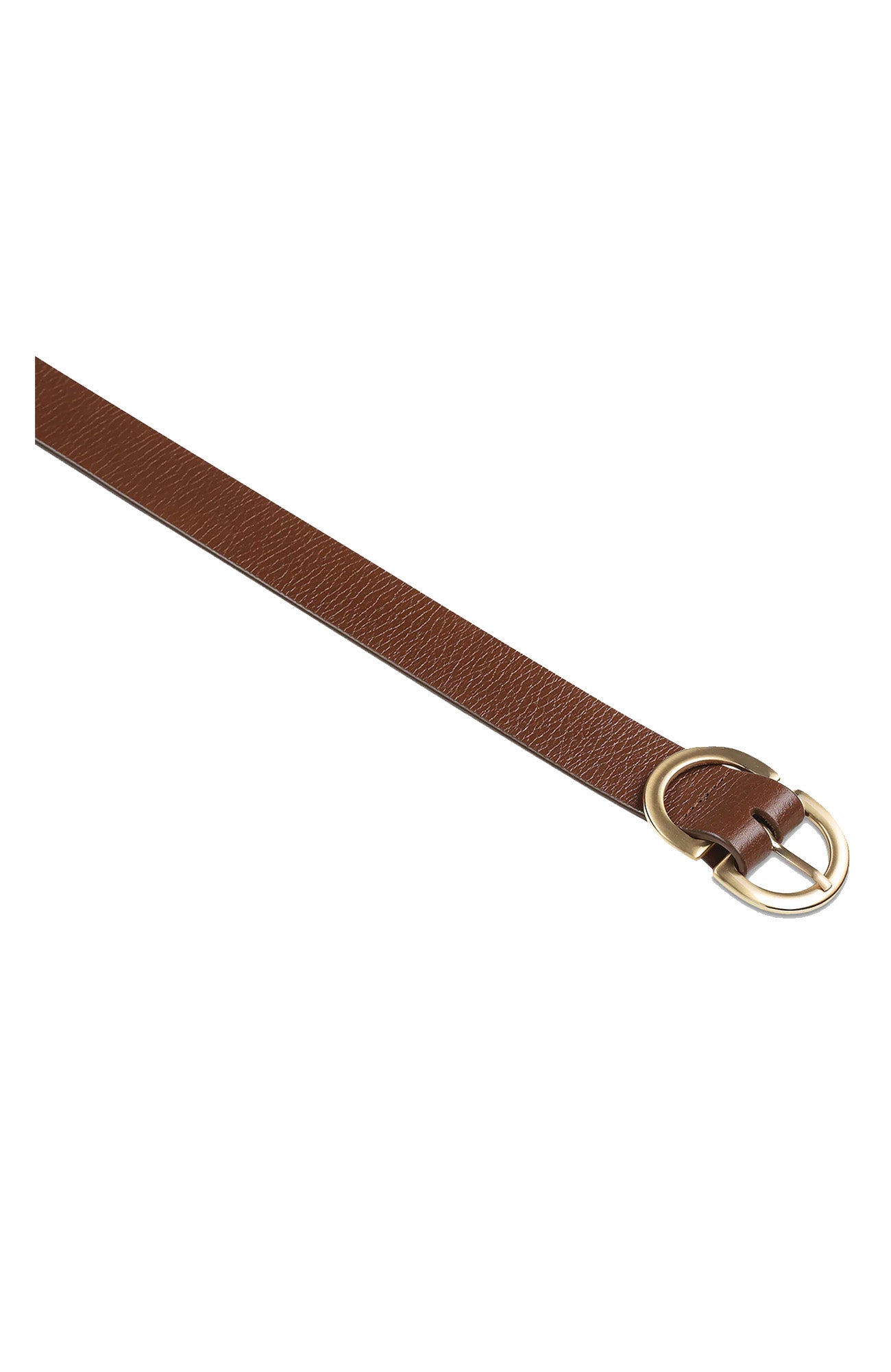 In Reverse Belt Tan Gold