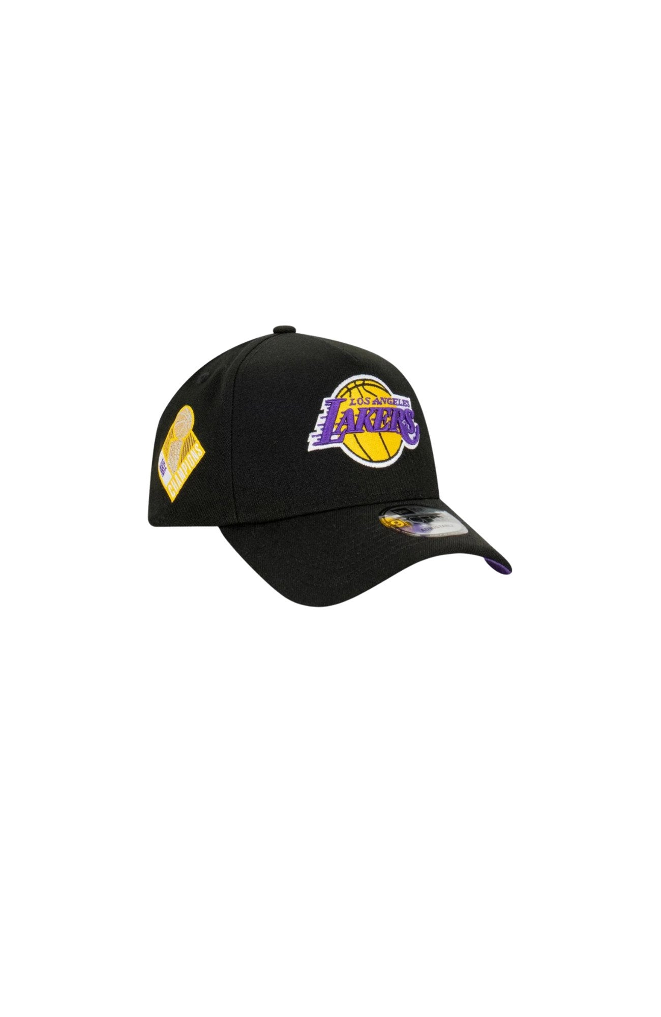 Los Angeles Lakers 9FORTY A-Frame Snapback Black