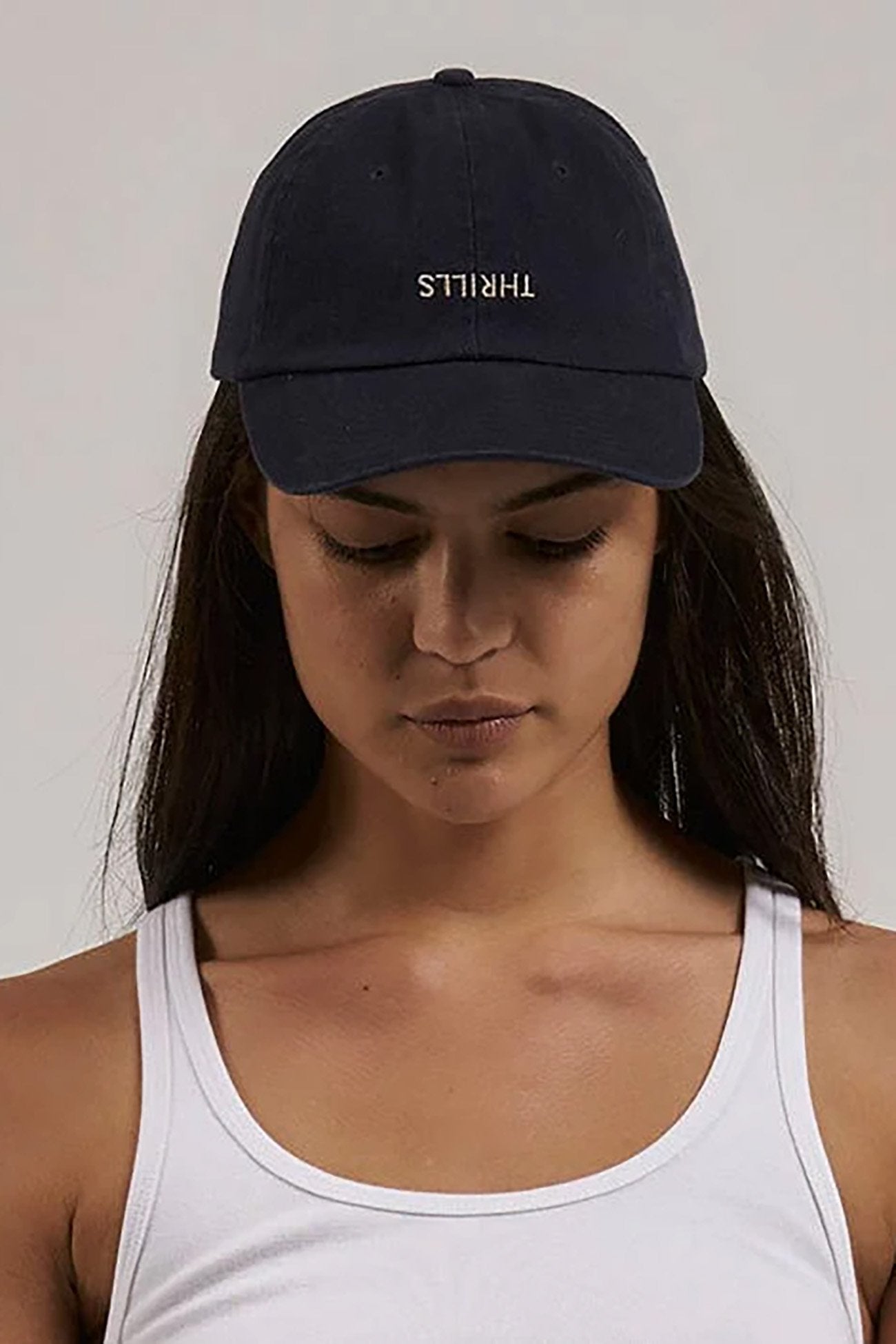 Minimal Thrills 6 Panel Cap Station Navy