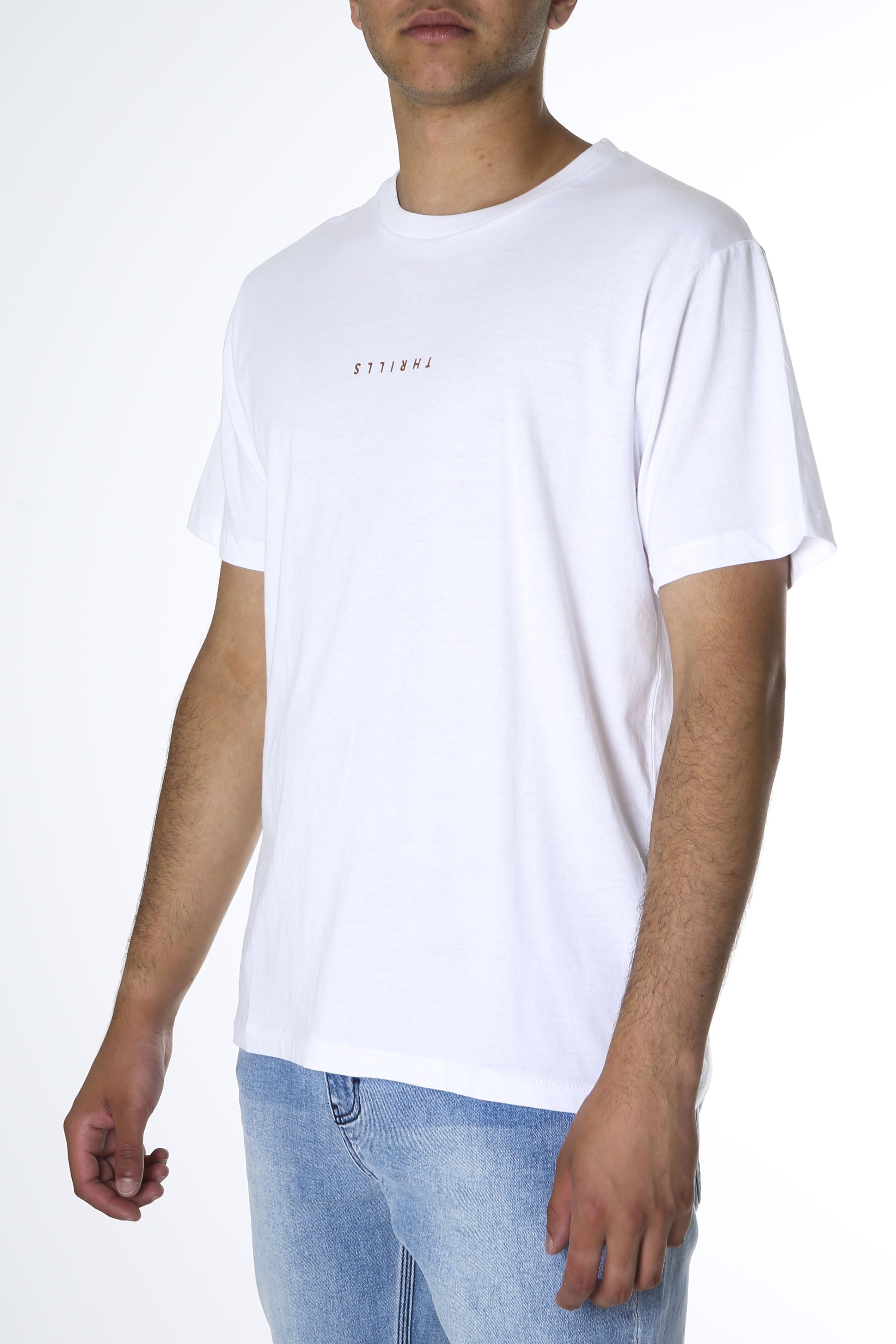 Minimal Thrills Merch Fit Tee White