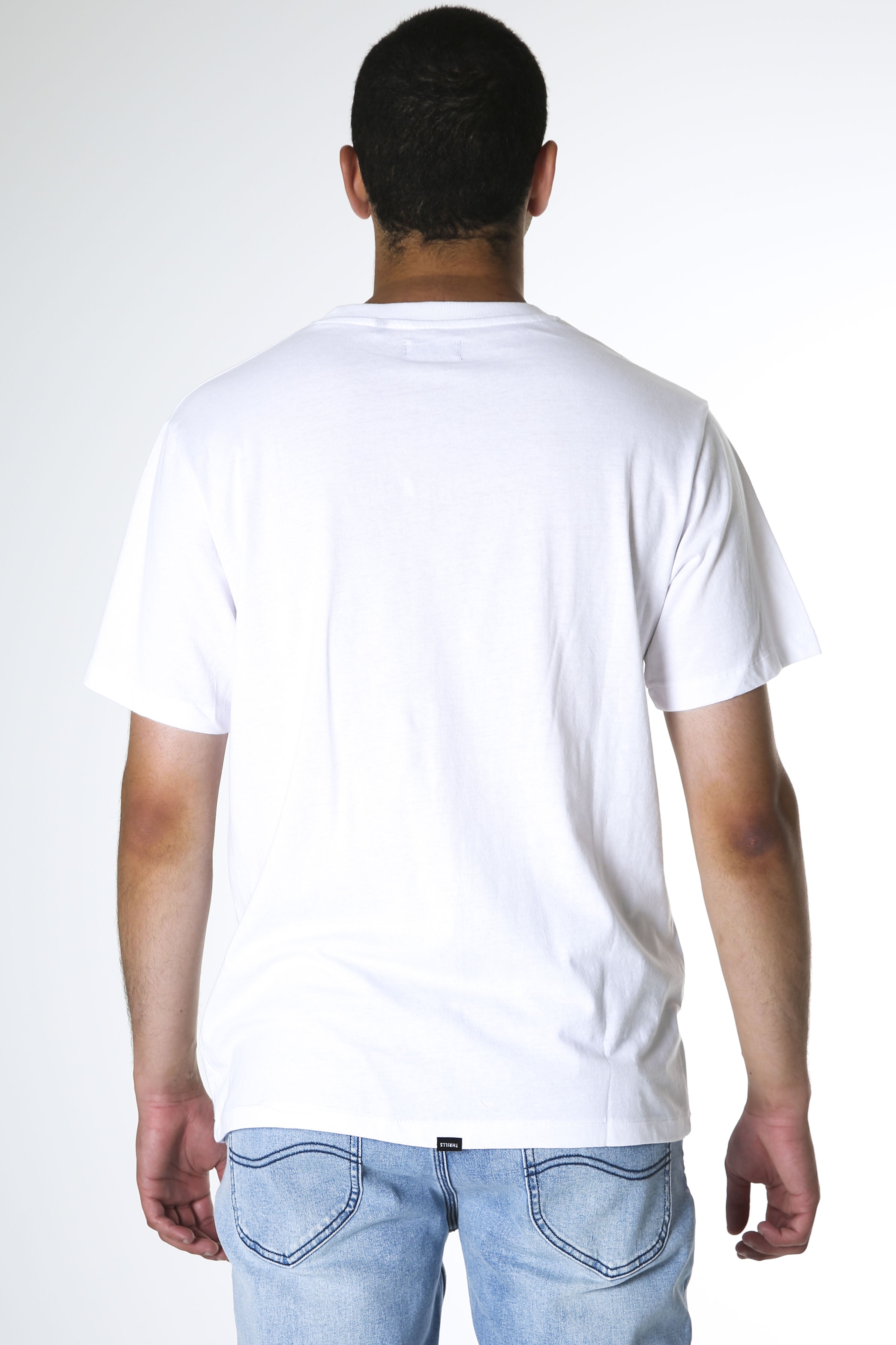 Minimal Thrills Merch Fit Tee White