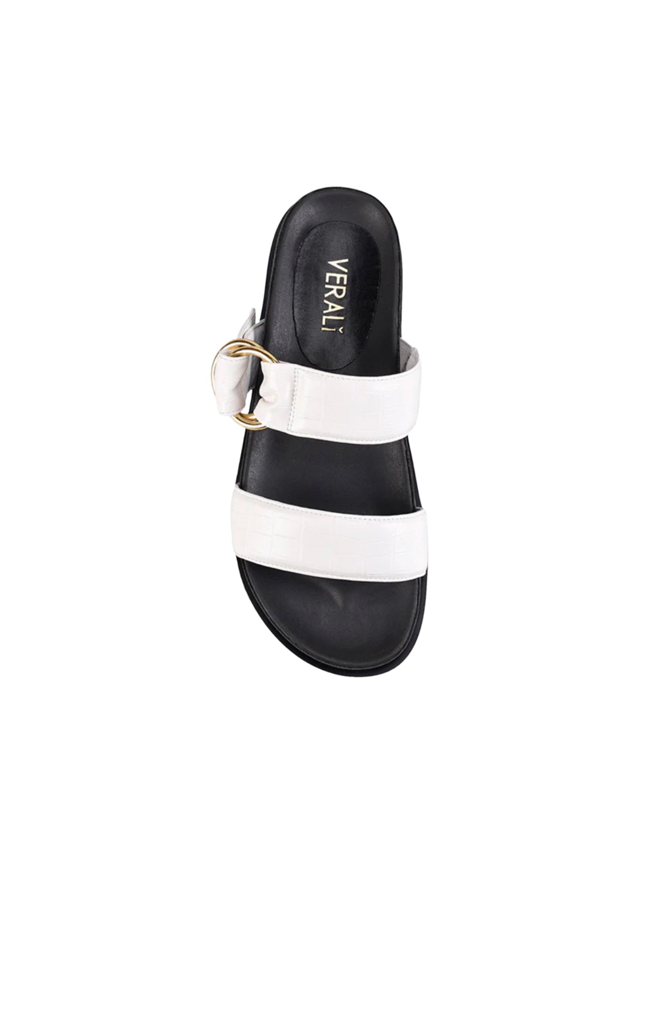 Oslo Sandal White Croc