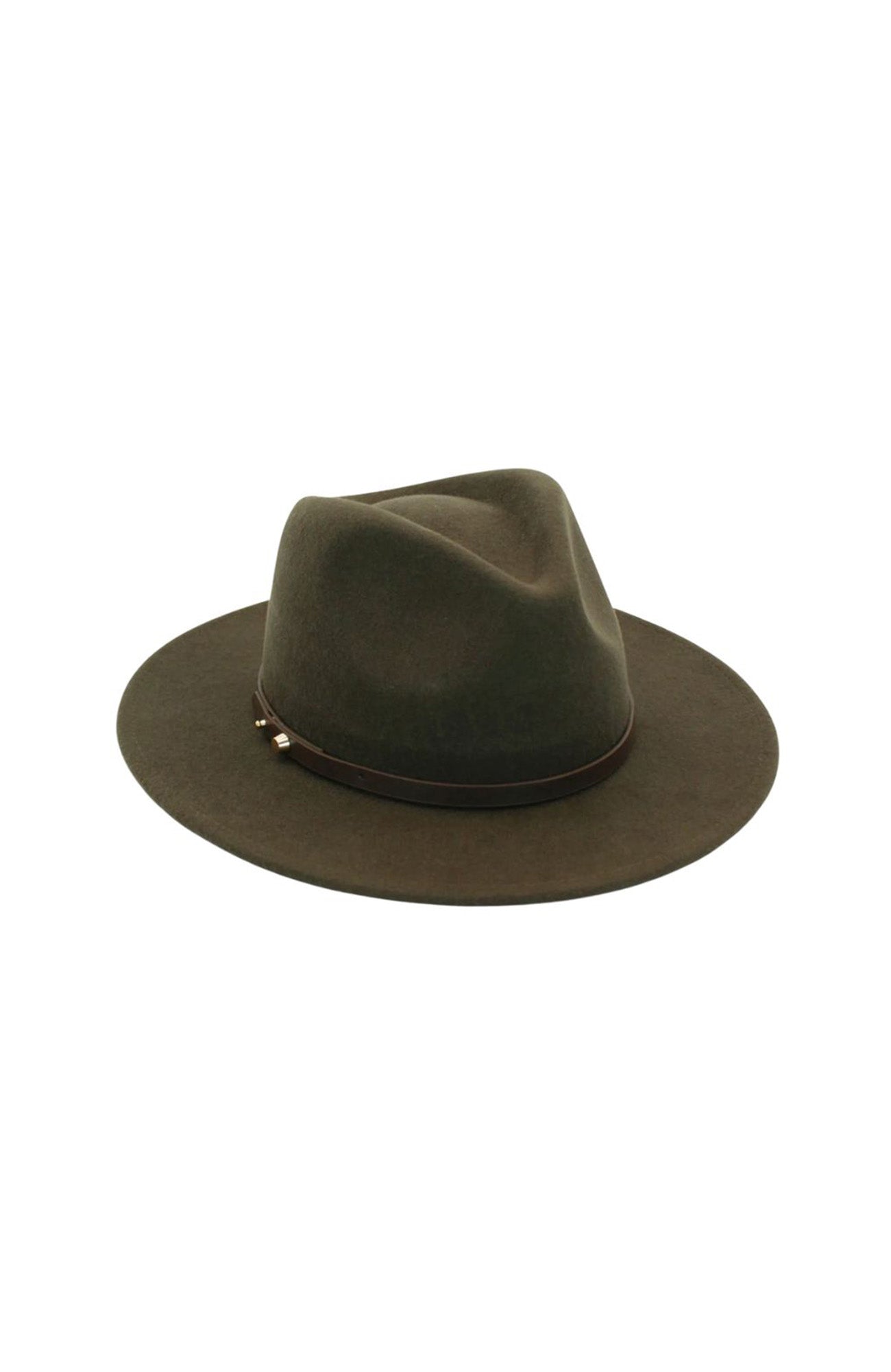 Oslo Felt Fedora Mocha