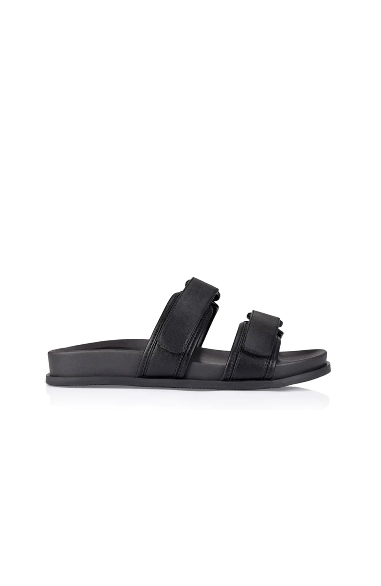 Pacific Sandal Black Smooth