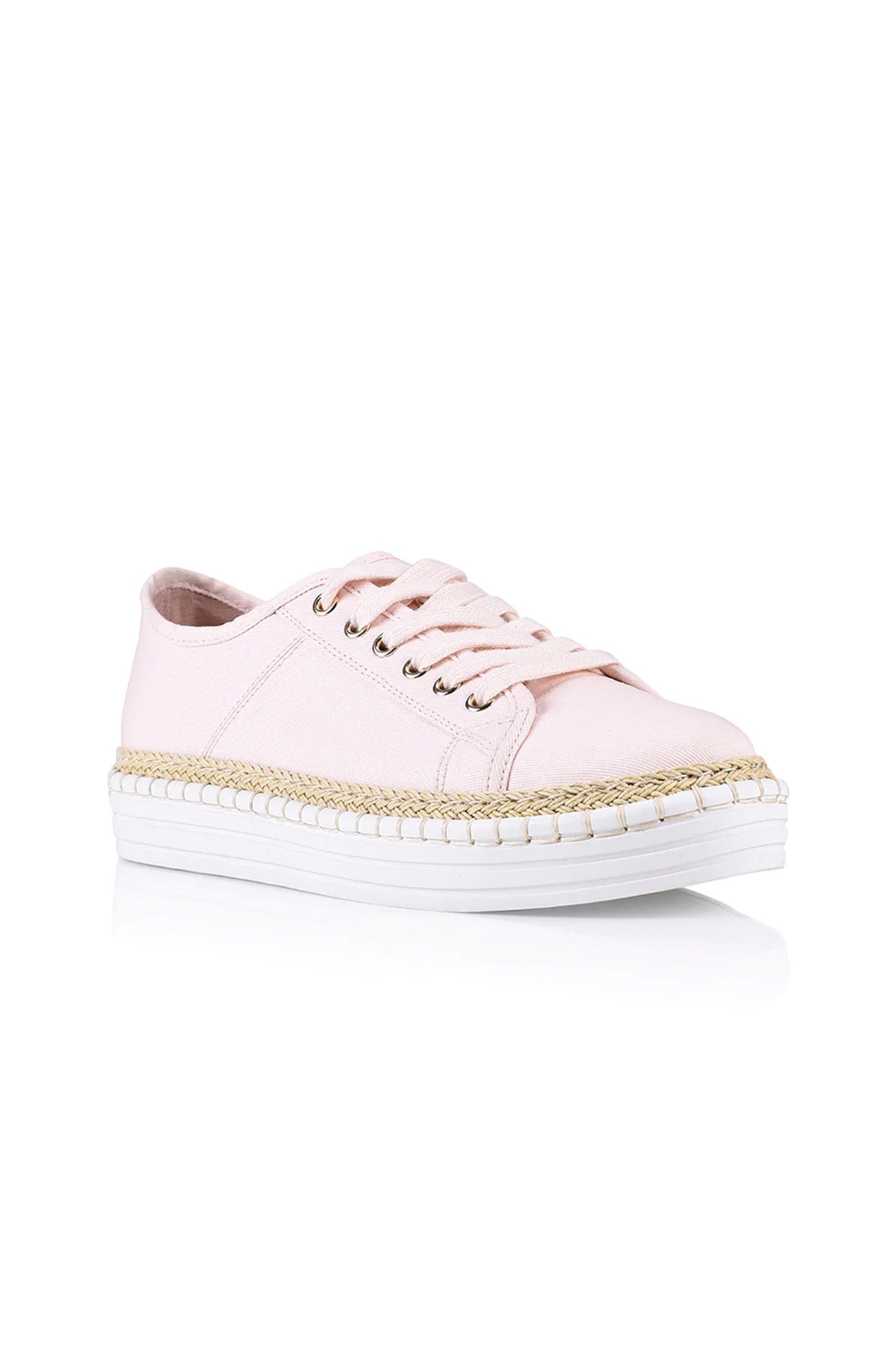 Queenbee Canvas Sneaker Blush