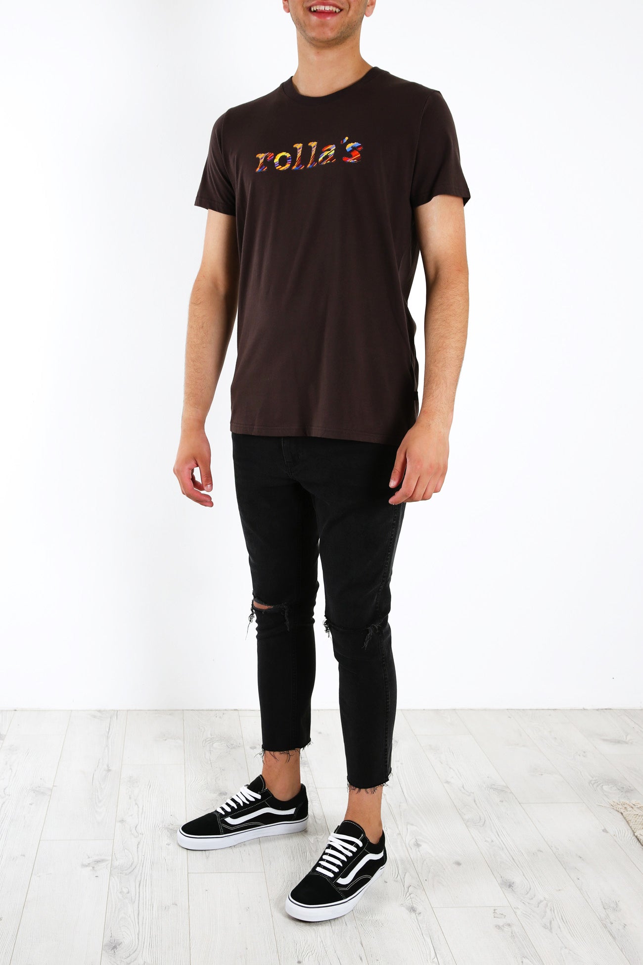 Rainbow Serpent Tee Black