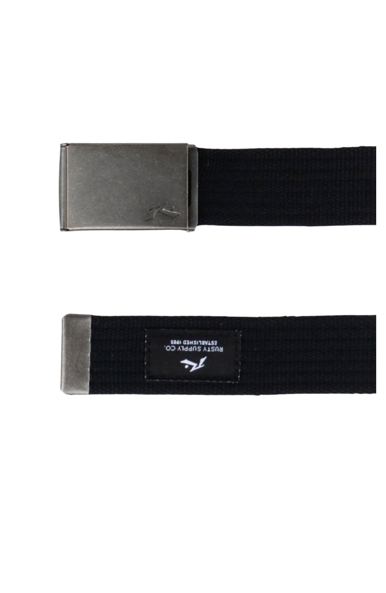 Ridgemont Belt Black 1 Gunmetal