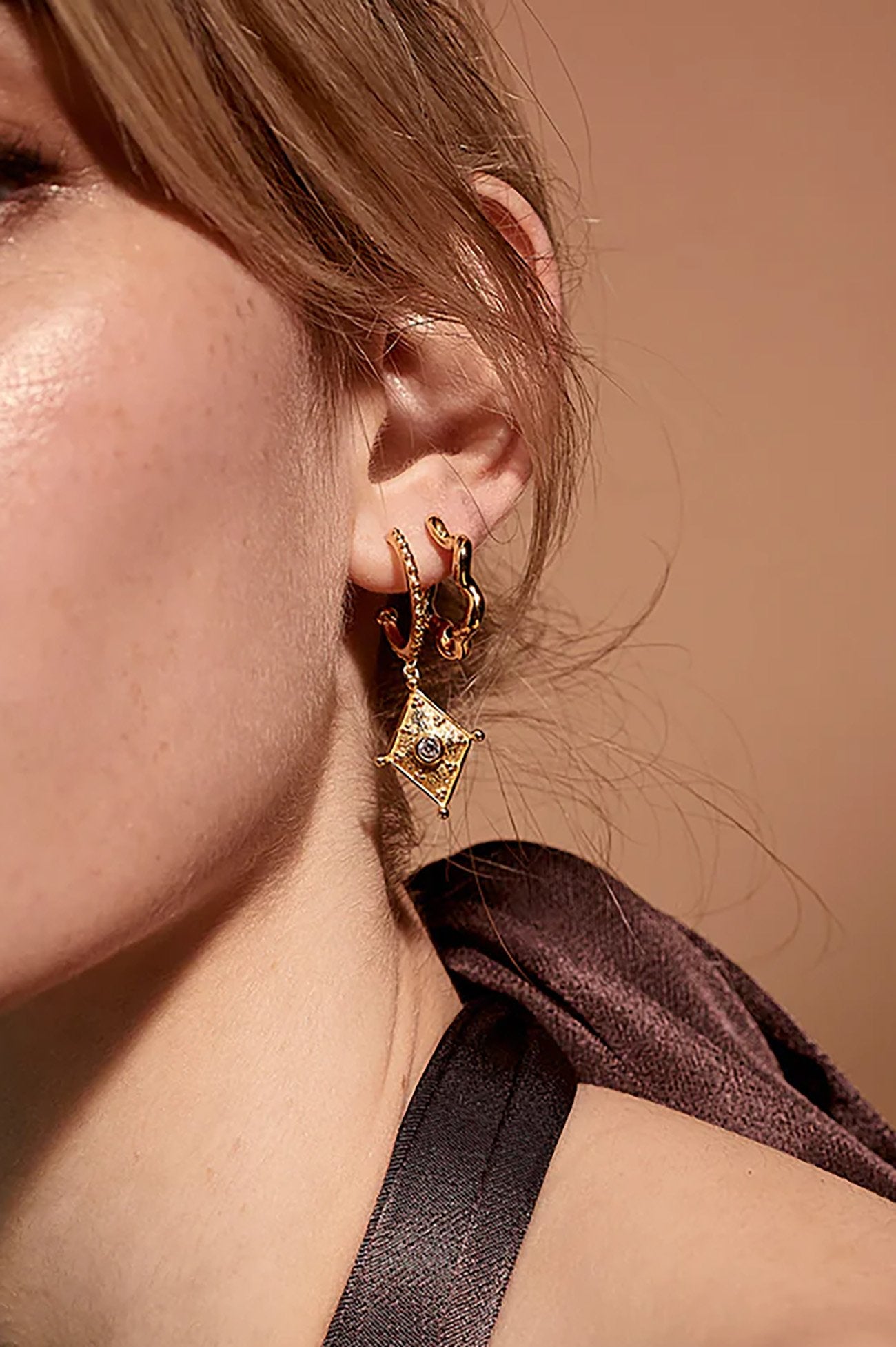 Shona Earrings Gold