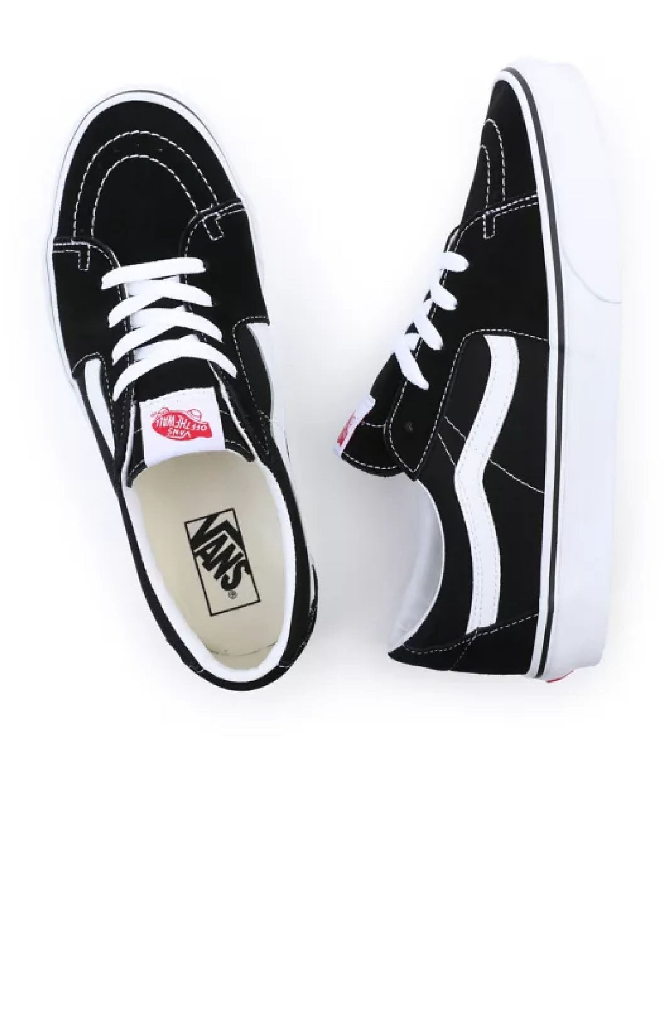 SK8-Low Black True White