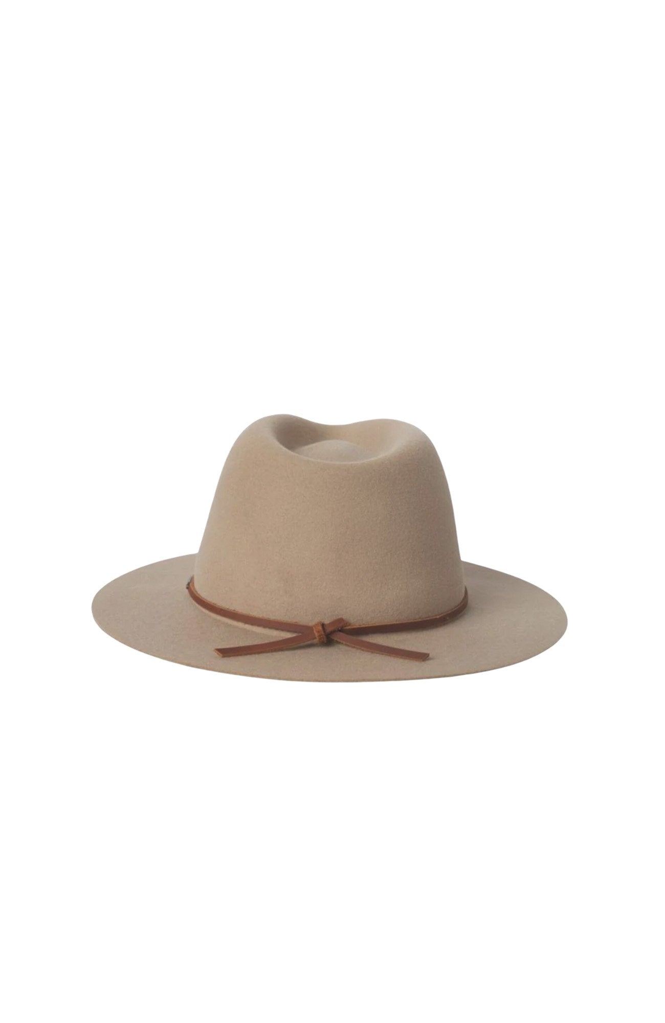 Wesley Fedora Sand Brown