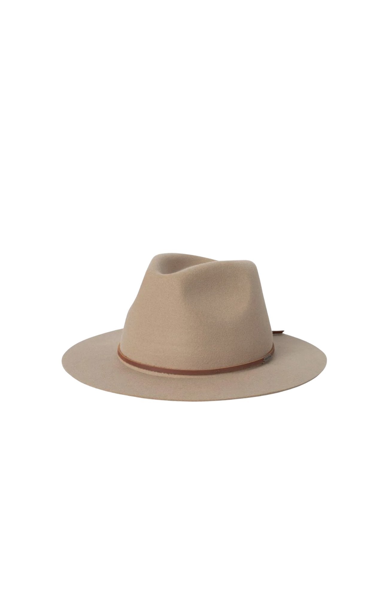 Wesley Fedora Sand Brown