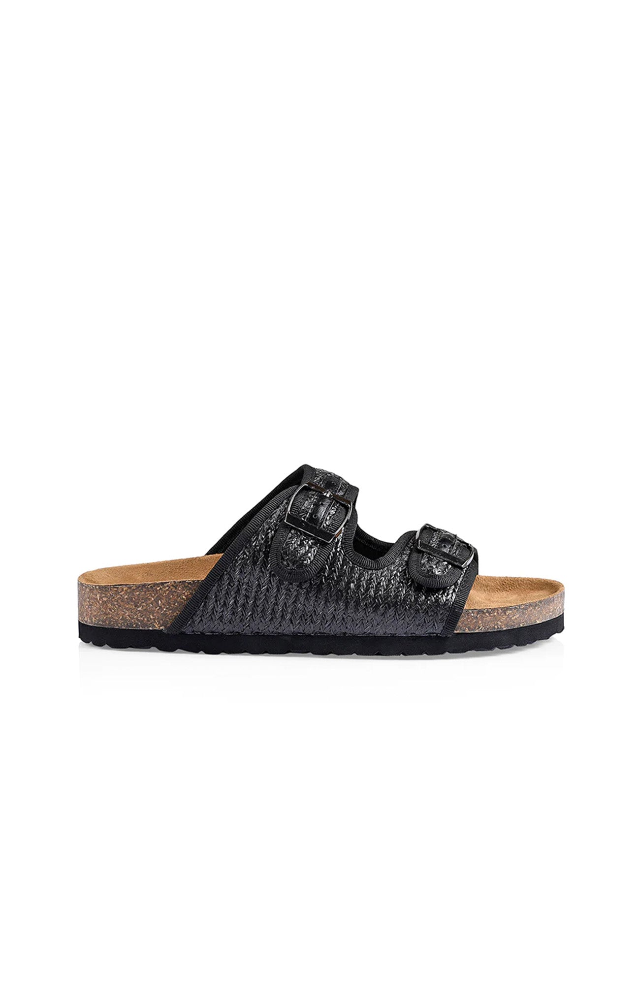 Xyclone Woven Slide Black Weave